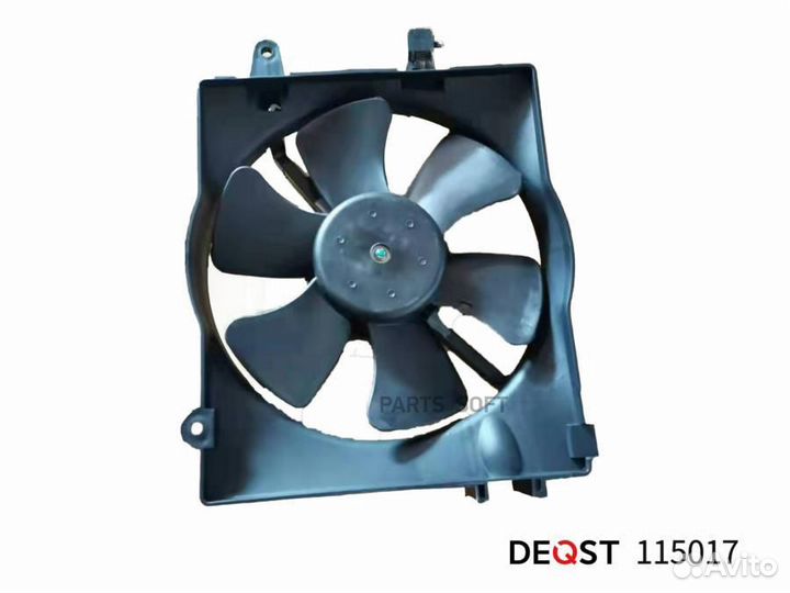 Deqst 115017 Вентилятор радиатора двигателя daewoo