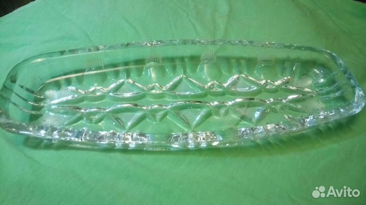 Посуда Стекло Блюдо, Конфетница, Селёдочница СССР