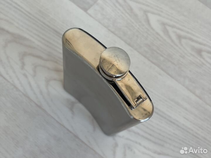 Новая фляжка металлическая нержавеющая сталь