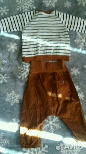 Костюмчик H&M для новорожденных новый