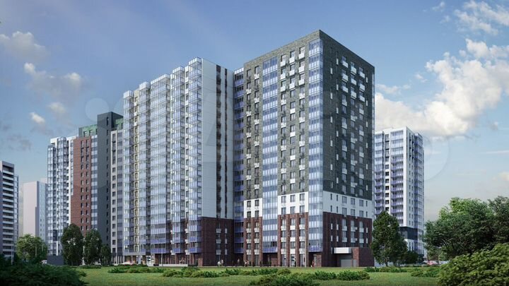 2-к. квартира, 72,3 м², 6/18 эт.
