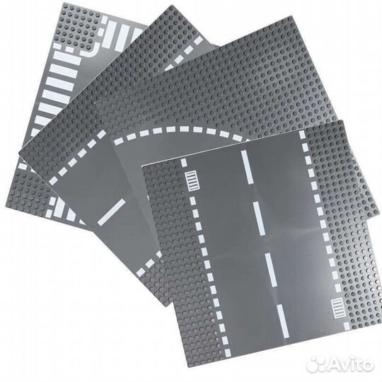 Lego пластины дорога