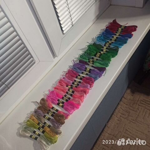 Мулине embroidery