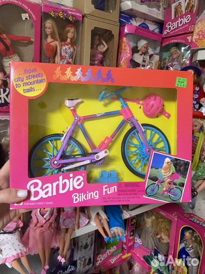 Barbie biking fun