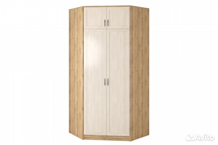 Шкаф угловой двухстворчатый 