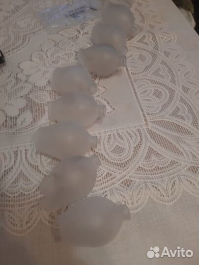 Плафоны для люстры стеклянные