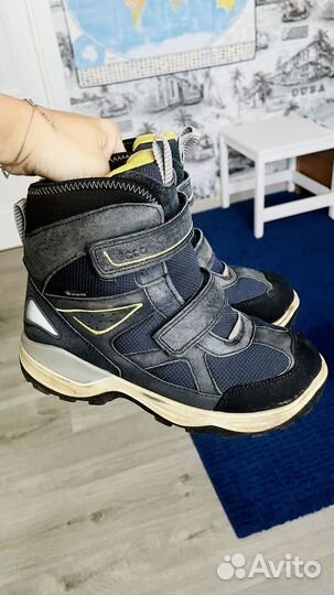 Ecco зимние детские ботинки 34