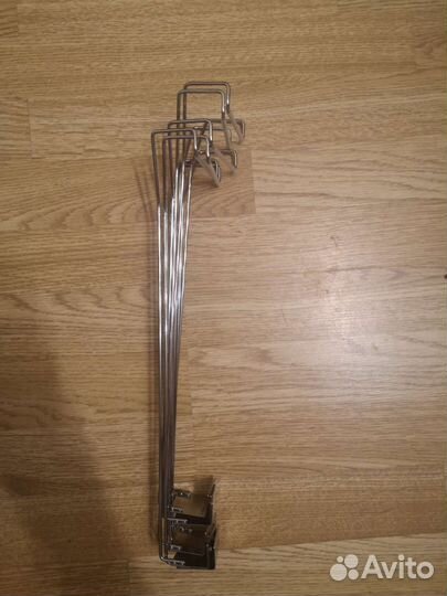 Бесто Держатель для бокалов, хромированный,5 шт