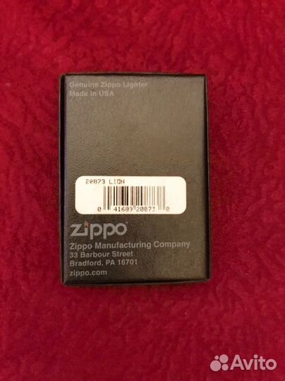 Зажигалка бензиновая zippo