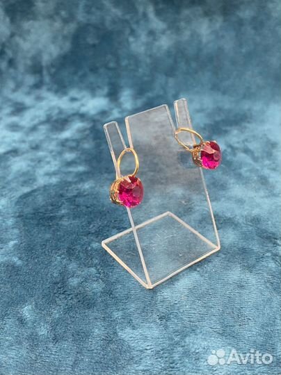 Золотые серьги 583 проба СССР