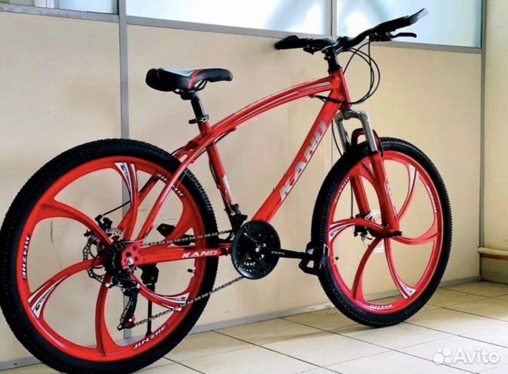 Велосипед на литых дисках новый