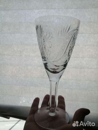 Фужеры хрустальные СССР