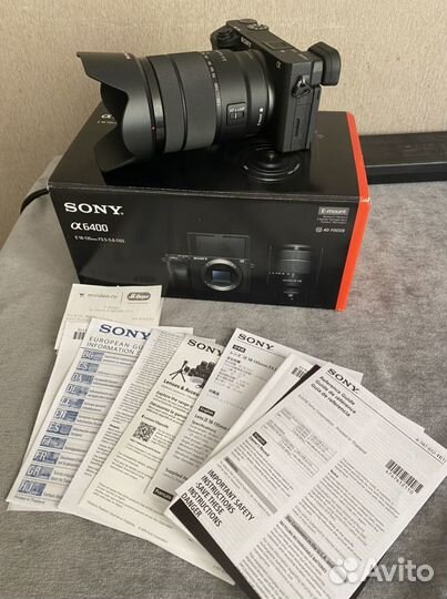 Зеркальный фотоаппарат Sony 6400 body