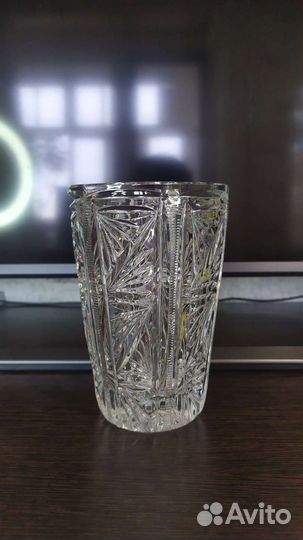 Хрустальная ваза СССР