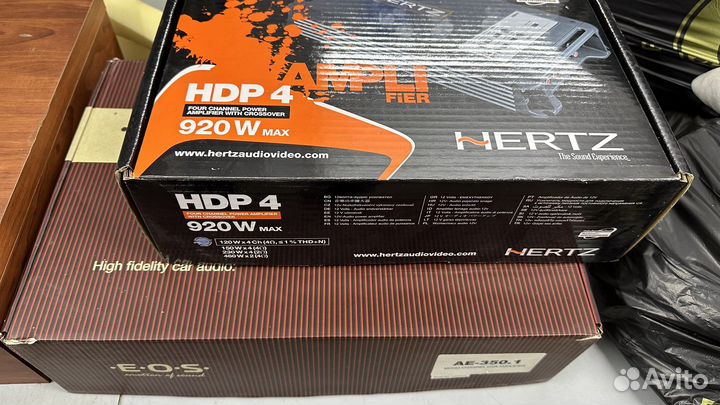 Комплект Автозвук Hertz SQ