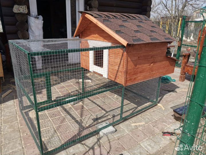 Курятники вольеры и хозблоки