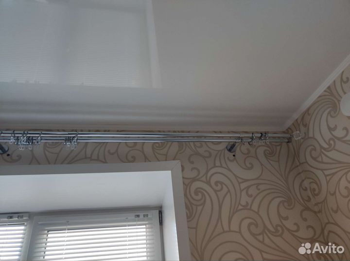 Карнизы для штор двухрядный