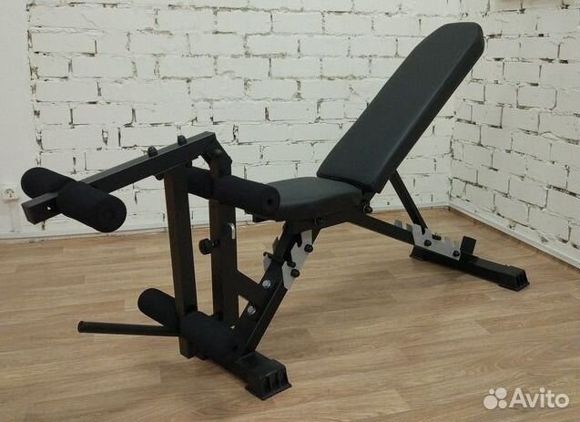 Стойки скамья с керлом штанга