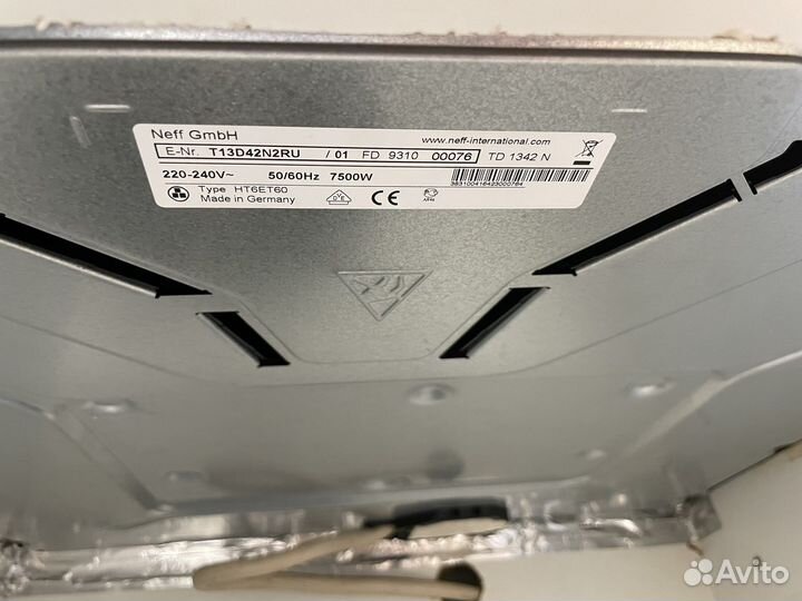 Варочная панель электрическая Neff