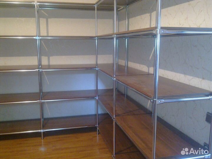 Стеллажи и Полки в кладовую, подвал, магазин