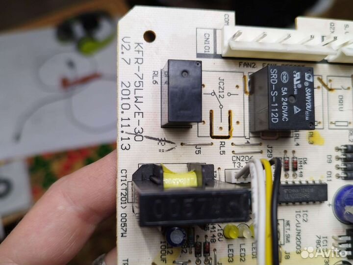 Плата управления кондиционера