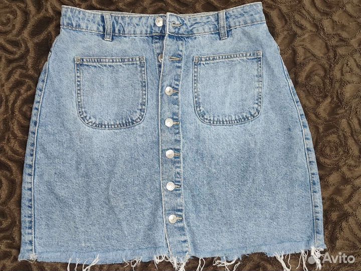 Юбка джинсовая