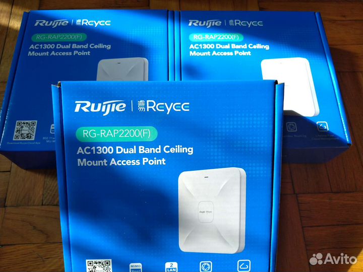 WI-FI точка доступа - Ruijie, RG-RAP2200(F)