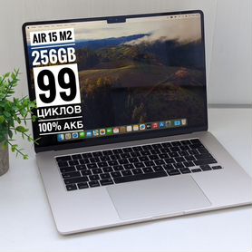 Apple MacBook Air 15 (2023) M2 256gb 99циклов