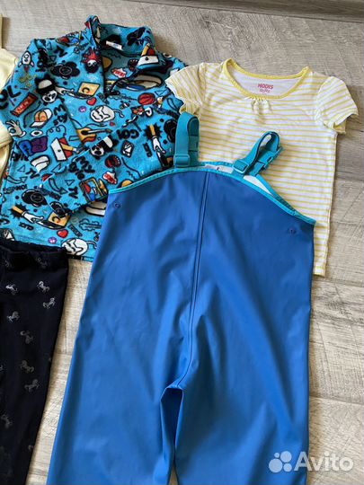 Вещи пакетом на девочку 104 110