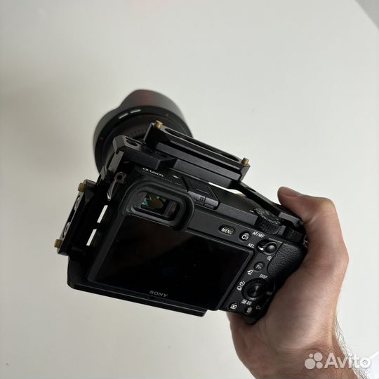 Sony a6600 + Sony 18-105 f4 + клетка Smallrig