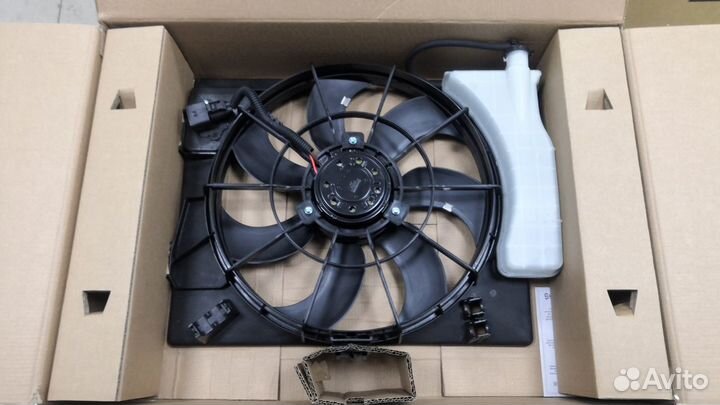 Вентилятор в сборе hyundai solaris / KIA RIO III