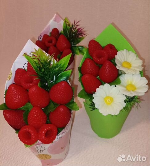 Мыло ручной работы букеты