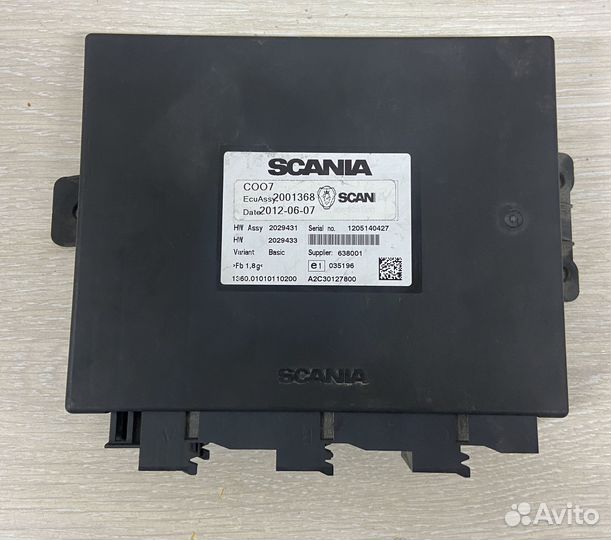 Блок управления coo координатор Scania