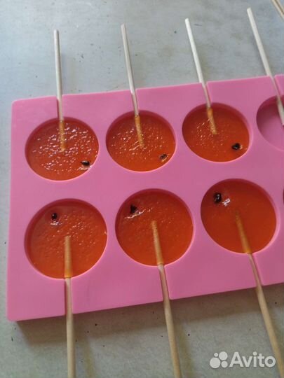 Леденцы разного вкуса и с любой картинкой