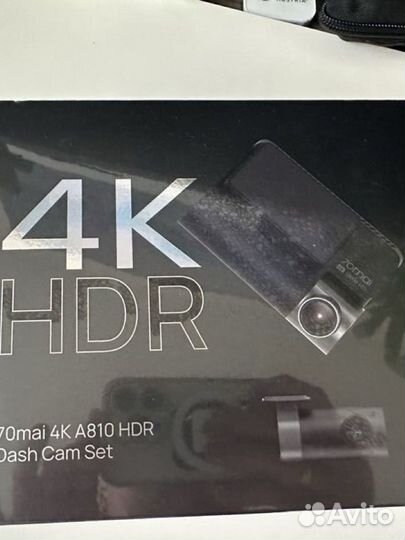 70mai Dash Cam A810-2 + Rear Cam Set 4K