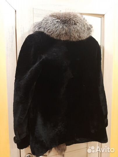 Меховая шуба натуральная мутон