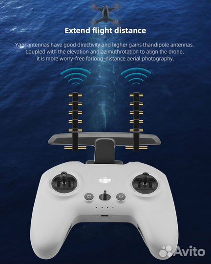 Усилитель сигнала для пульта DJI Avata/FPV