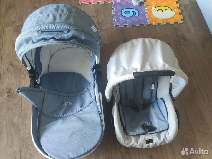 Прогулочная коляска 3в 1