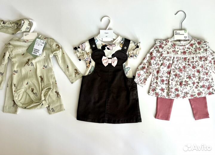 Новая одежда H&M для девочки