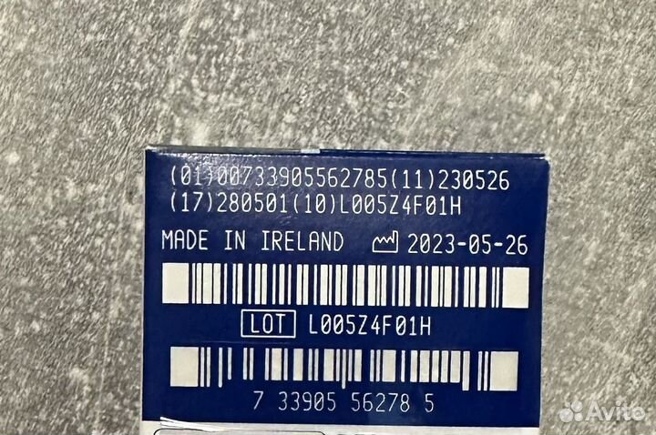 Линзы контактные acuvue oasys -3.75