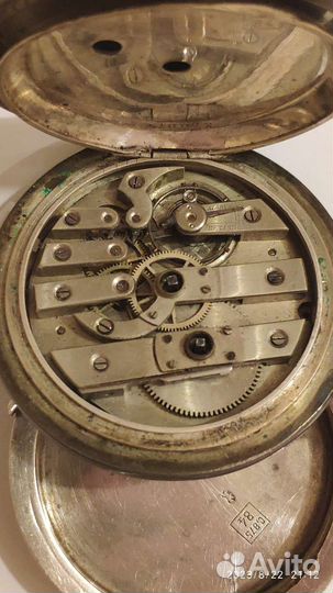 Часы карманные серебро антиквариат
