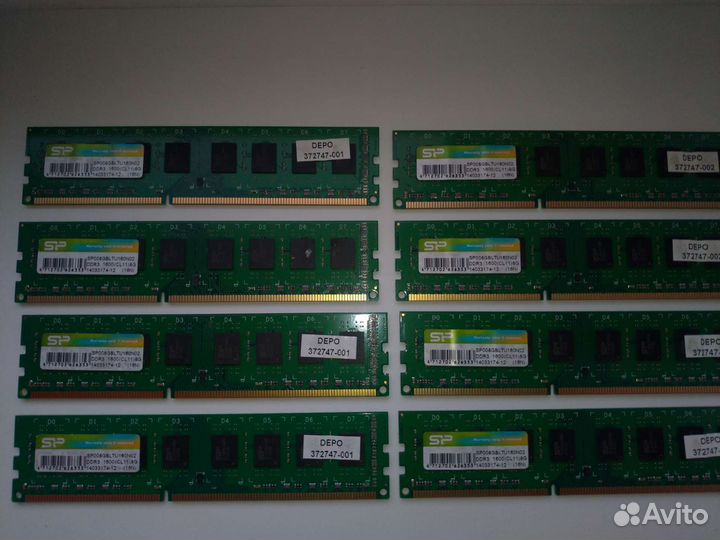 Оперативная память DDR2 и DDR3 2gb/ 4gb/ 8gb