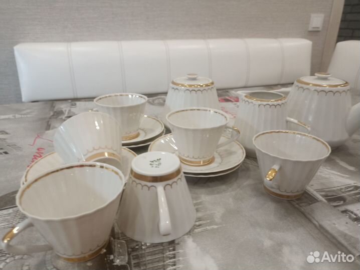 Чайный сервиз вербилки СССР