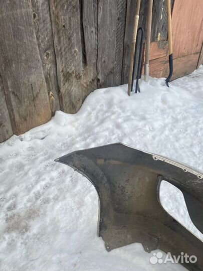 Бампер на hyundai solaris