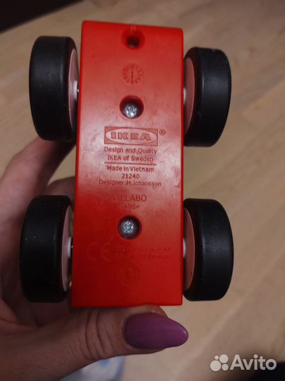 Деревянные машинки IKEA