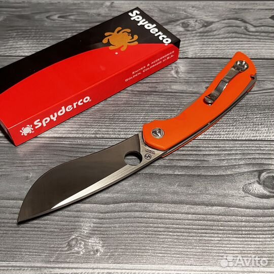 Нож Spyderco Subvert Orange