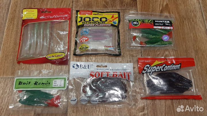 Набор силиконовые приманки