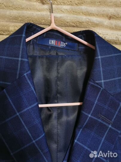 Пиджак школьный для мальчика 122- 128