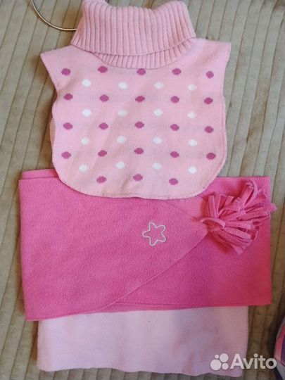 Комплект шапка, шарф