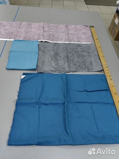 Лоскут однотонный весовой рукоделие пэчворк